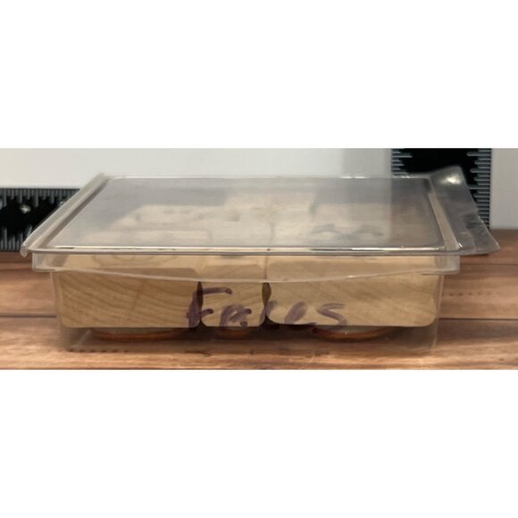 1997 STAMPIN' UP! FUN FACES Wood Mounted Rubber Stamp set of 8 PUMPKIN HALLOWEEN - Picture 5 of 5